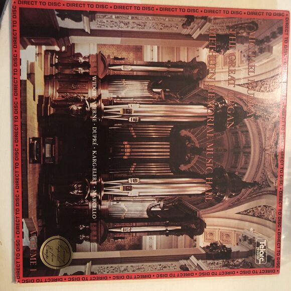 Michael Murray The Great Organ Methuen Telarc DD-2 vinyl LP Rare